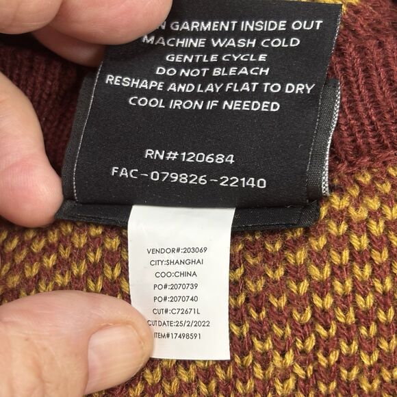 Harry Potter Gryffindor Cardigan Sweater Wizarding World Check Women's 3X - Picture 11 of 16